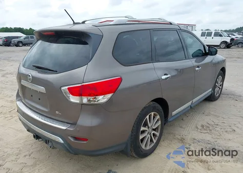 2014 Nissan Pathfinder Sl из США, поврежденный, VIN 5N1AR2MN8EC730560
